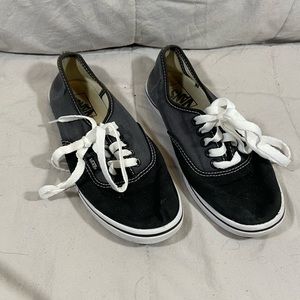 Women’s vans 7.5 black/grey